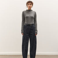 Anggae Smocked Pullover, Grey
