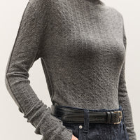 Anggae Smocked Pullover, Grey