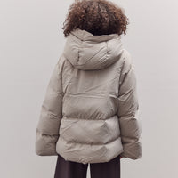 Duck Down Puffer, Ivory