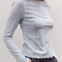 Parallel Long Sleeve T-Shirt, Sky Blue