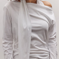 Muffler T-Shirt, Ivory