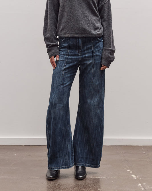 Low Crotch Denim, Blue