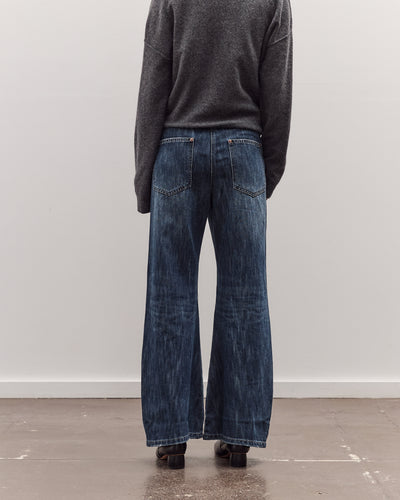 Low Crotch Denim, Blue
