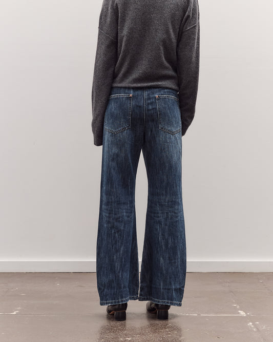 Low Crotch Denim, Blue