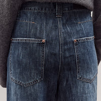Low Crotch Denim, Blue