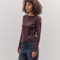 Parallel Long Sleeve T-Shirt, Brown