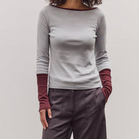 Two Toned T-Shirt, Sky Blue