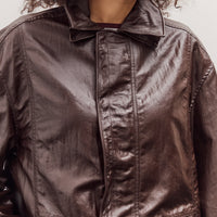 Wired Collar Shaket, Brown