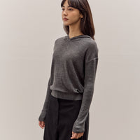 Anggae Hoodie Pullover, Grey