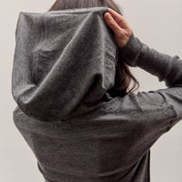 Anggae Hoodie Pullover, Grey