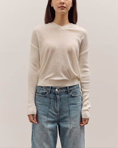 Anggae Hoodie Pullover, Ivory