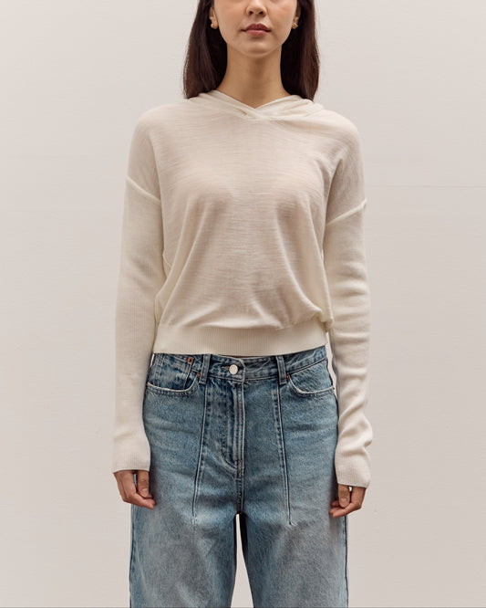 Anggae Hoodie Pullover, Ivory