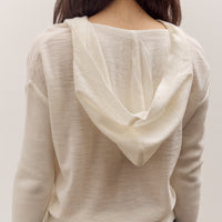 Anggae Hoodie Pullover, Ivory