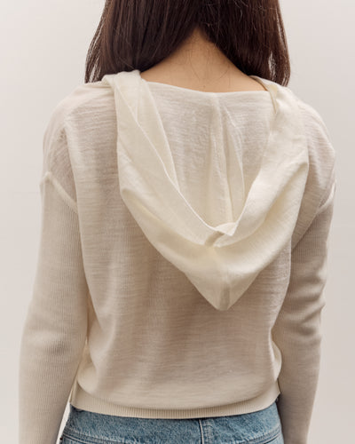 Anggae Hoodie Pullover, Ivory