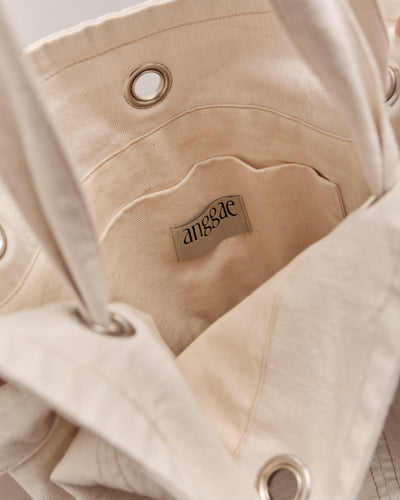 Anggae Puzzle Bag, Ivory