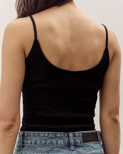 Anggae Textured Camisole, Black