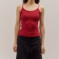 Anggae Textured Camisole, Red