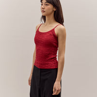Anggae Textured Camisole, Red