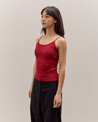 Anggae Textured Camisole, Red