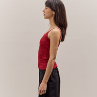 Anggae Textured Camisole, Red