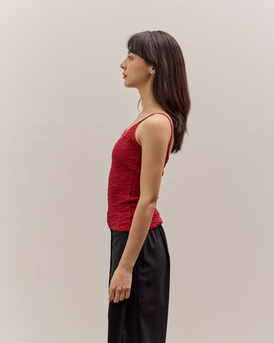 Anggae Textured Camisole, Red