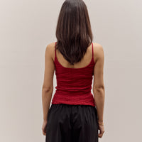 Anggae Textured Camisole, Red