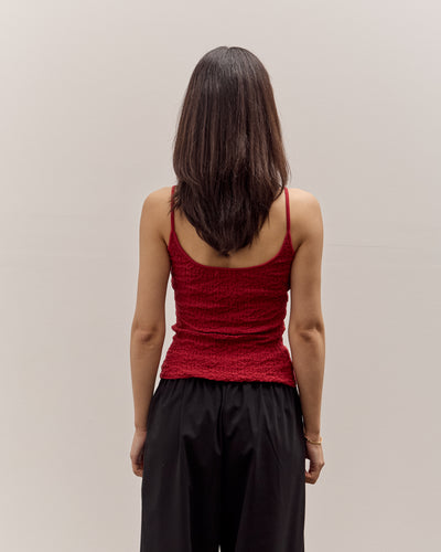 Anggae Textured Camisole, Red
