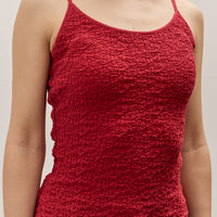 Anggae Textured Camisole, Red
