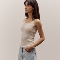 Anggae Textured Camisole, White