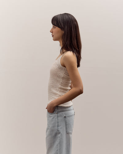 Anggae Textured Camisole, White