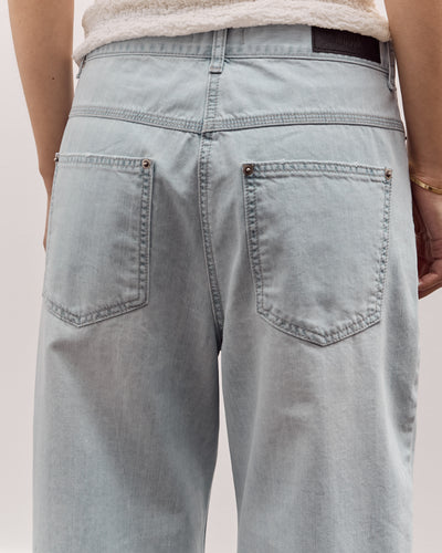 Anggae Wide Pants, Sky Blue