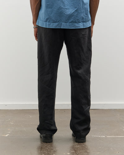 Arpenteur Fox Pant Linen, Black