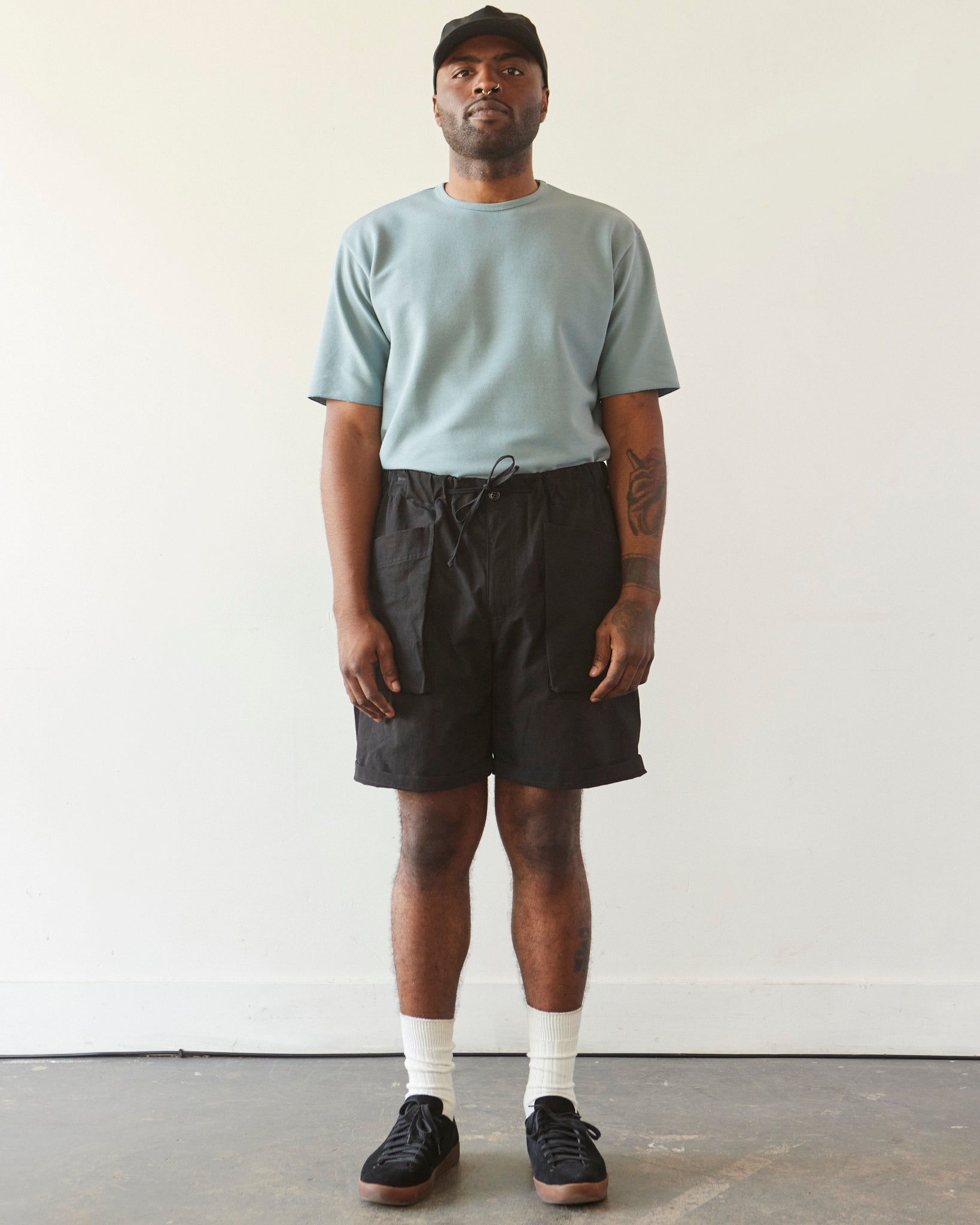 Arpenteur Cargo S Shorts, Black