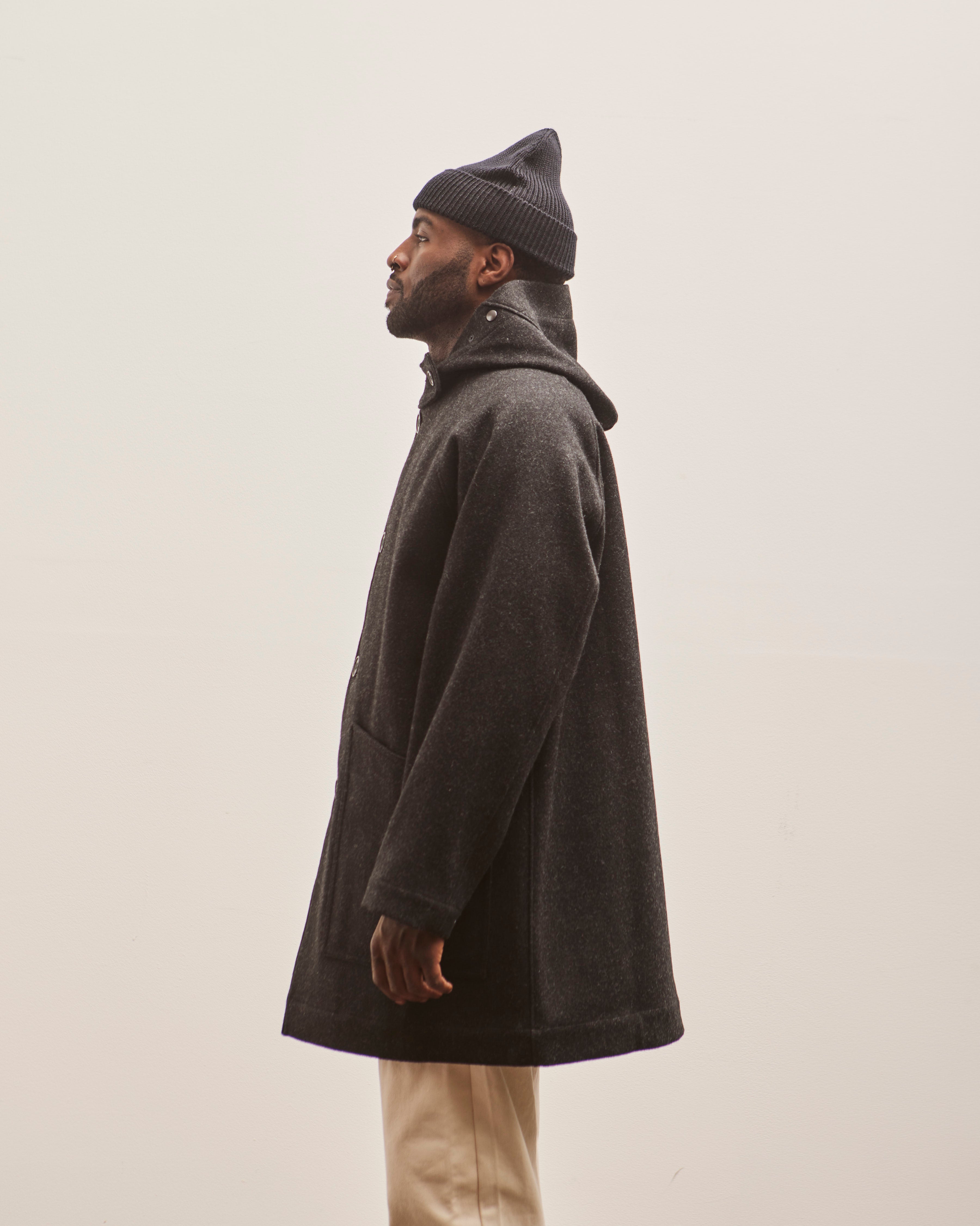 Arpenteur Mevi Coat, Charcoal – Glasswing