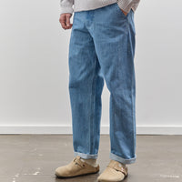 Arpenteur Five Pocket Pant, Bleached Denim