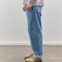 Arpenteur Five Pocket Pant, Bleached Denim