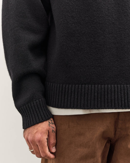 Arpenteur Source Sweater, Black