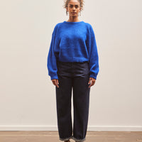 Atelier Delphine Balloon Sleeve Sweater, Blue