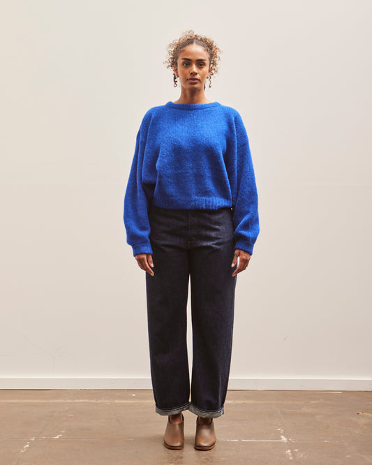 Atelier Delphine Balloon Sleeve Sweater, Blue