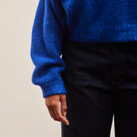 Atelier Delphine Balloon Sleeve Sweater, Blue