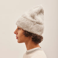 Atelier Delphine Brushed Beanie, Cloud