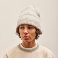 Atelier Delphine Brushed Beanie, Cloud