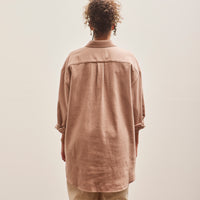 Atelier Delphine Oversized Overlay Washed Wool, Mauve