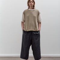 Aviva Jifei Xue Sleeveless Knit Arc Top, Natural Mix