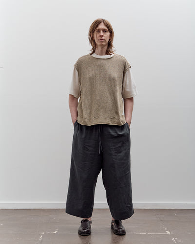 Aviva Jifei Xue Sleeveless Knit Arc Top, Natural Mix