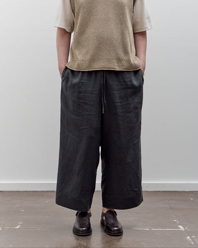 Aviva Jifei Xue Cropped Pull-on Pant, Petrol