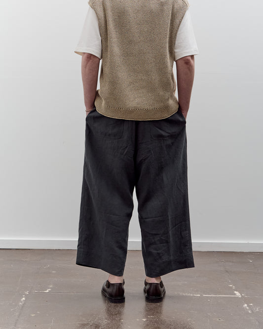 Aviva Jifei Xue Cropped Pull-on Pant, Petrol