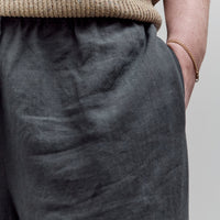 Aviva Jifei Xue Cropped Pull-on Pant, Petrol