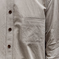 Aviva Jifei Xue Easy Shirt, Warm Gray