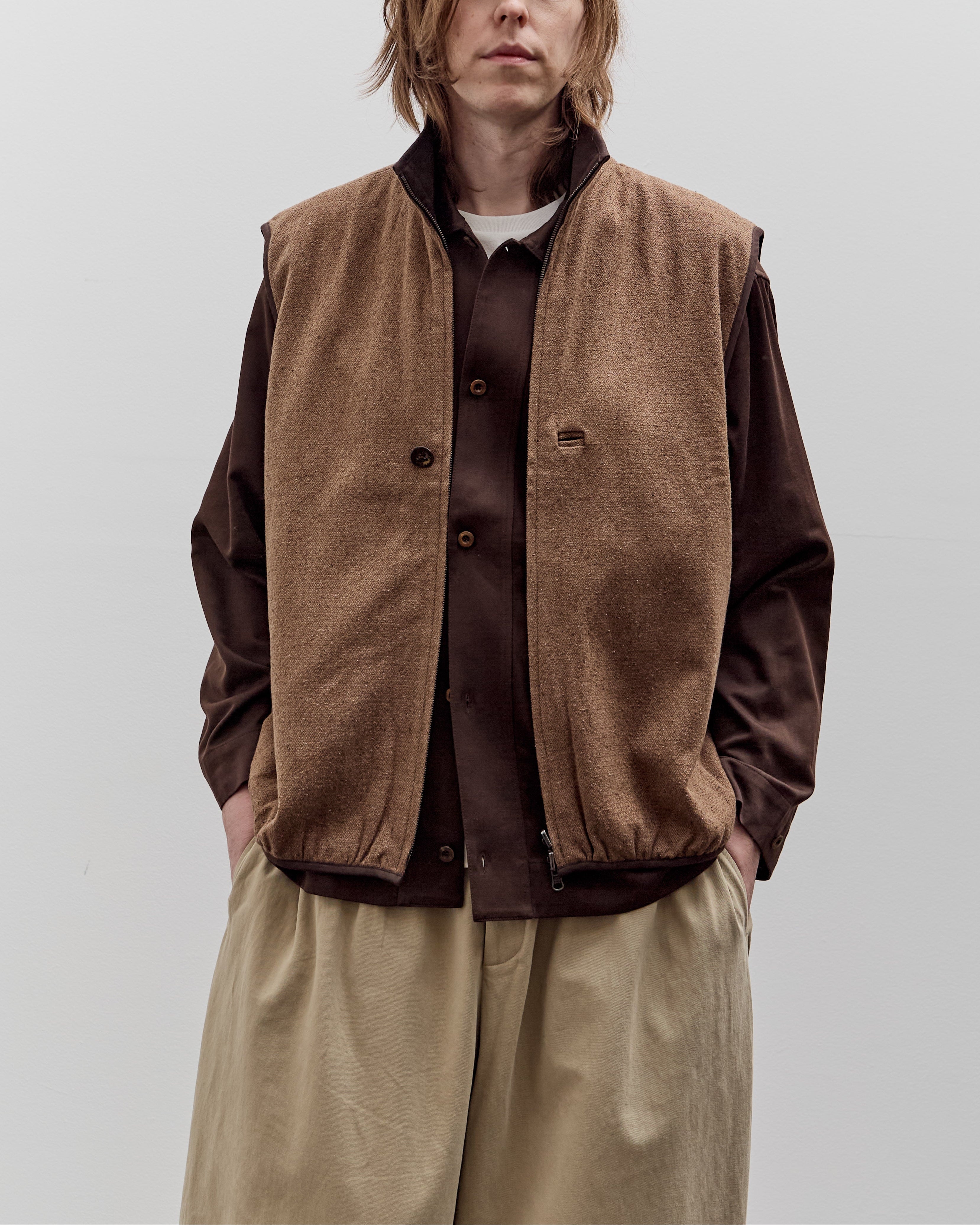 ジャケット・アウター ENGINEERED GARMENTS REVERSIBLE OVER VEST Engineered Garments Over Reversible Vest - Black | Garmentory